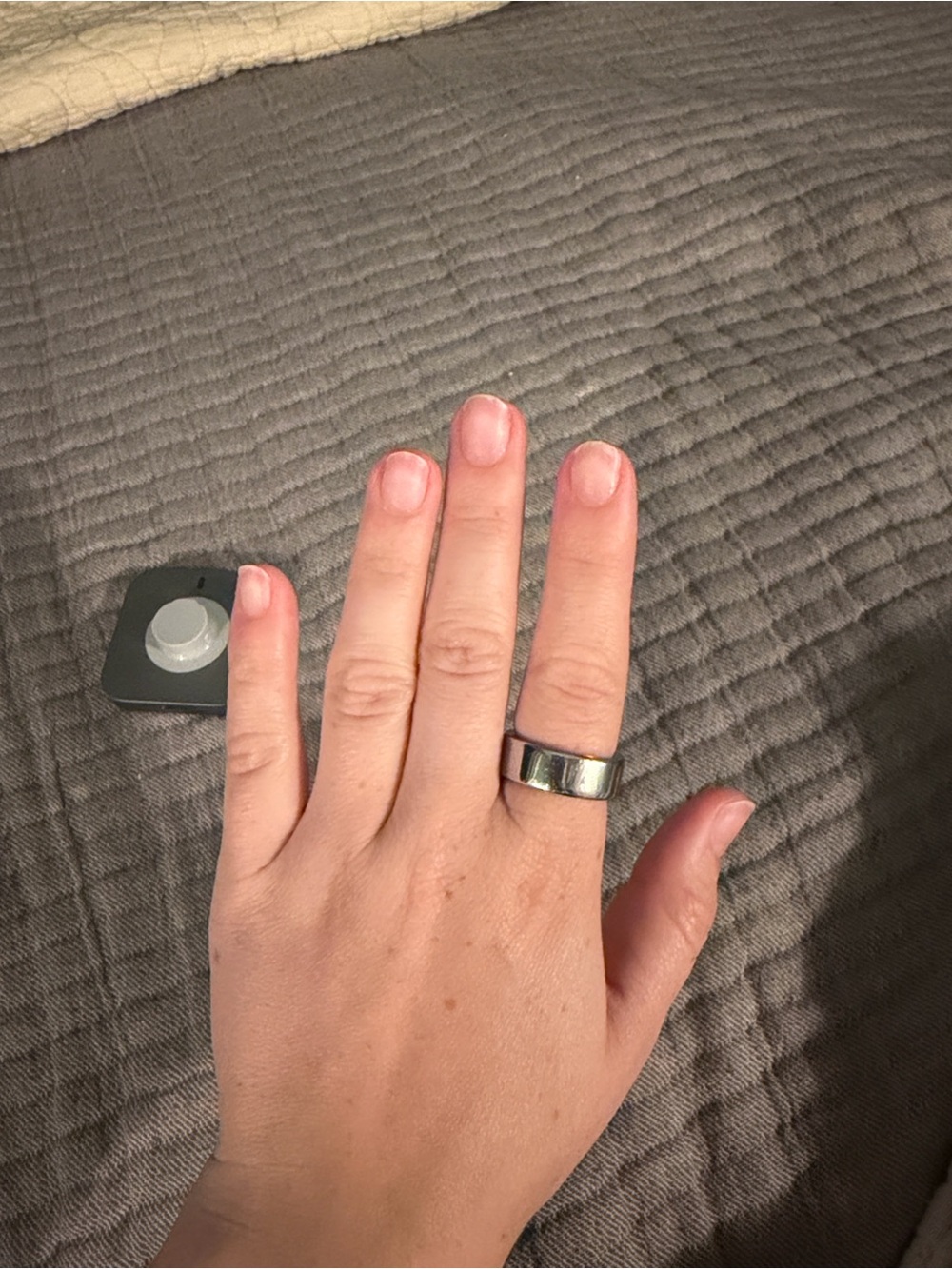 Oura Silver Ring Gen 4 - Size 8